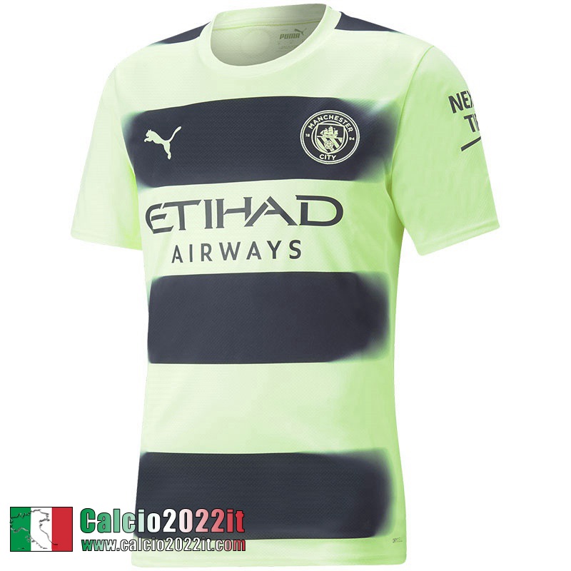 Manchester City Maglia Calcio Terza Uomo 2022 2023