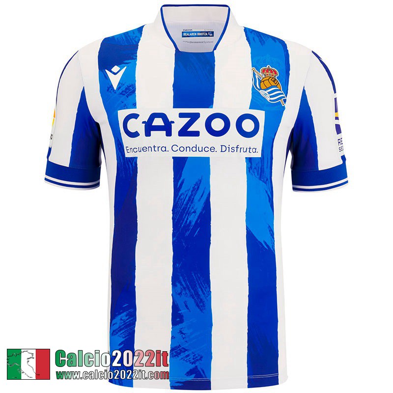 Real Sociedad Maglia Calcio Prima Uomo 2022 2023