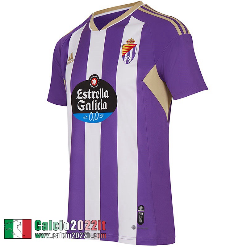 Real Valladolid Maglia Calcio Prima Uomo 2022 2023