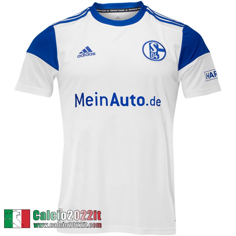 Schalke 04 Maglia Calcio Seconda Uomo 2022 2023