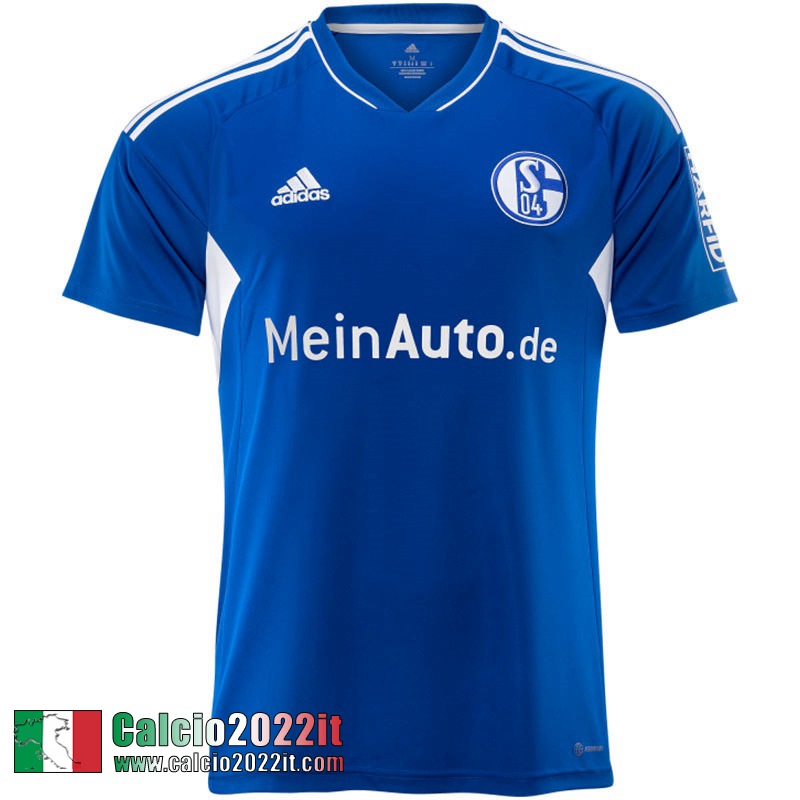 Schalke 04 Maglia Calcio Prima Uomo 2022 2023