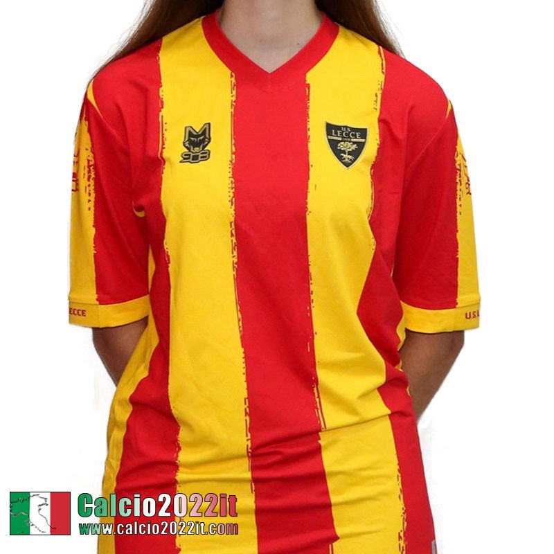 US Lecce Maglia Calcio Prima Uomo 2022 2023