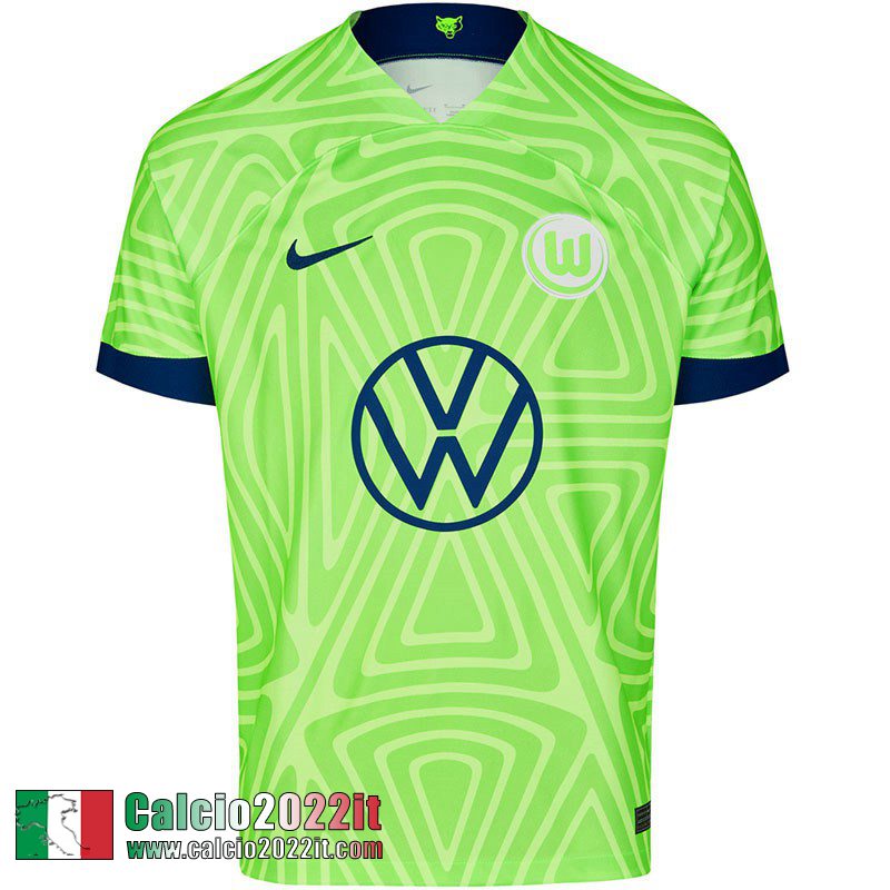 Wolfsburg Maglia Calcio Prima Uomo 2022 2023