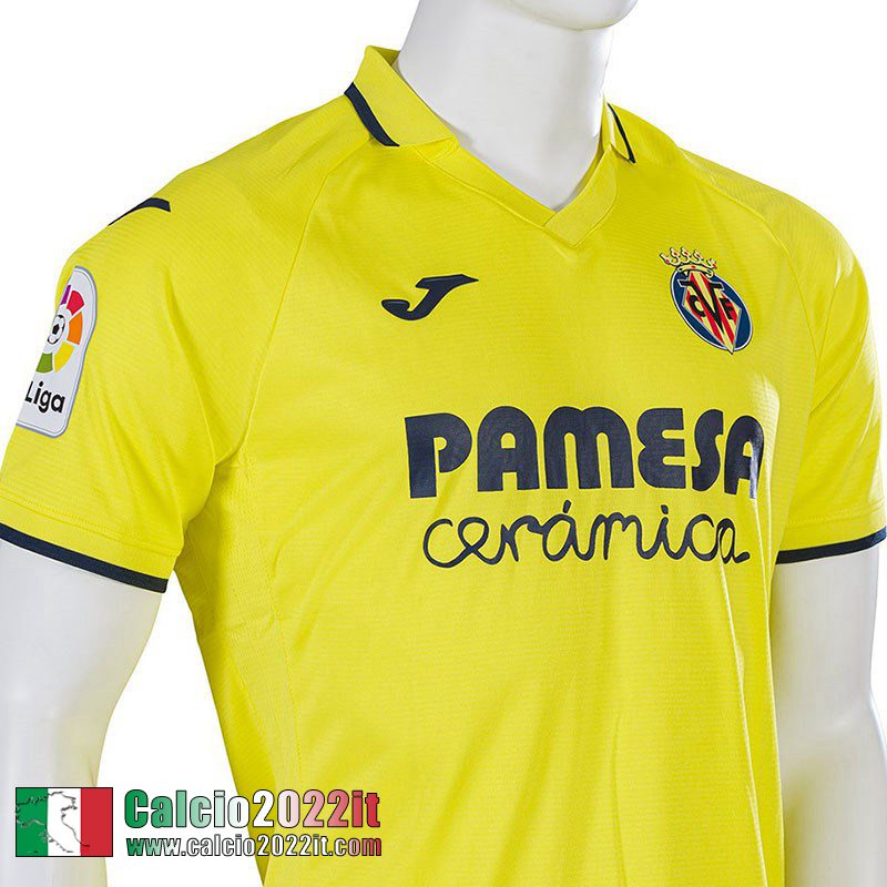 Villarreal CF Maglia Calcio Prima Uomo 2022 2023