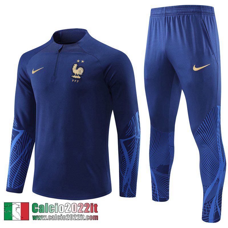 Francia Tute Calcio Blu Reale Uomo 2022 2023 TG435