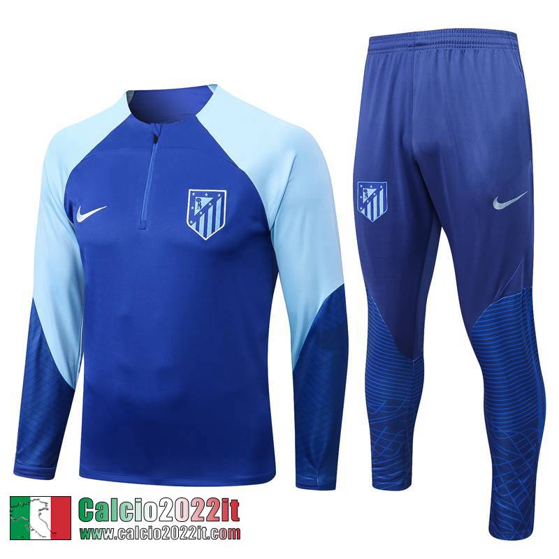 Atletico Madrid Tute Calcio blu Uomo 2022 2023 TG448