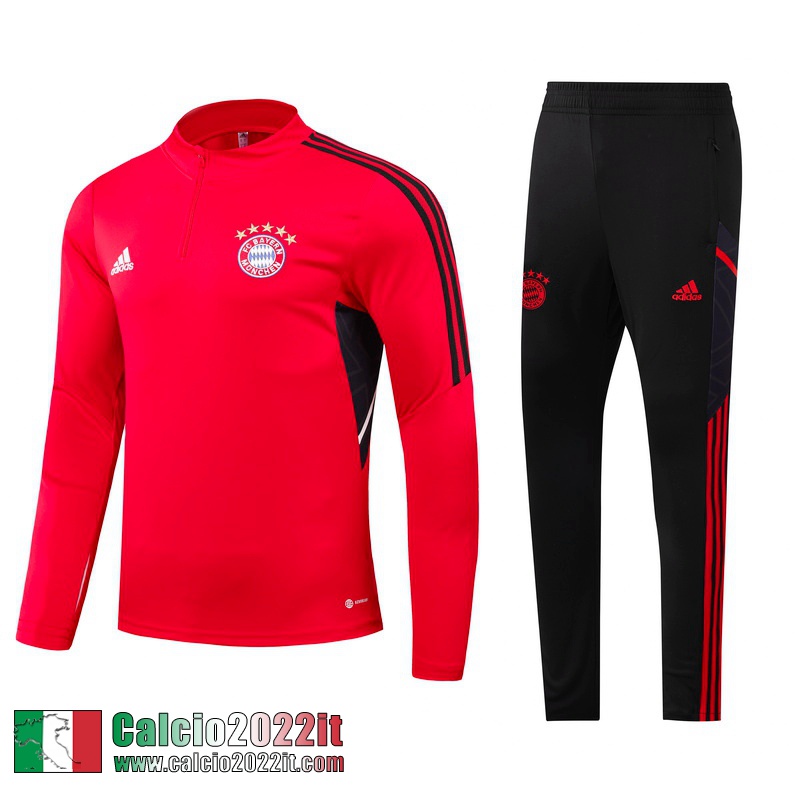 Bayern Monaco Tute Calcio rosso Uomo 2022 2023 TG454