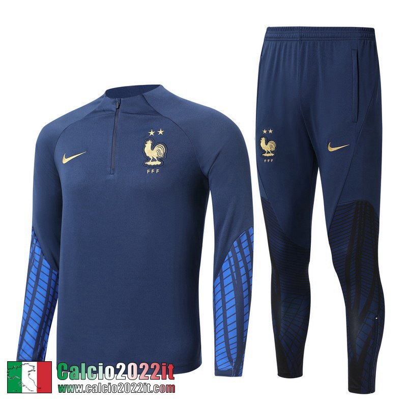 Francia Tute Calcio blu Uomo 2022 2023 TG457
