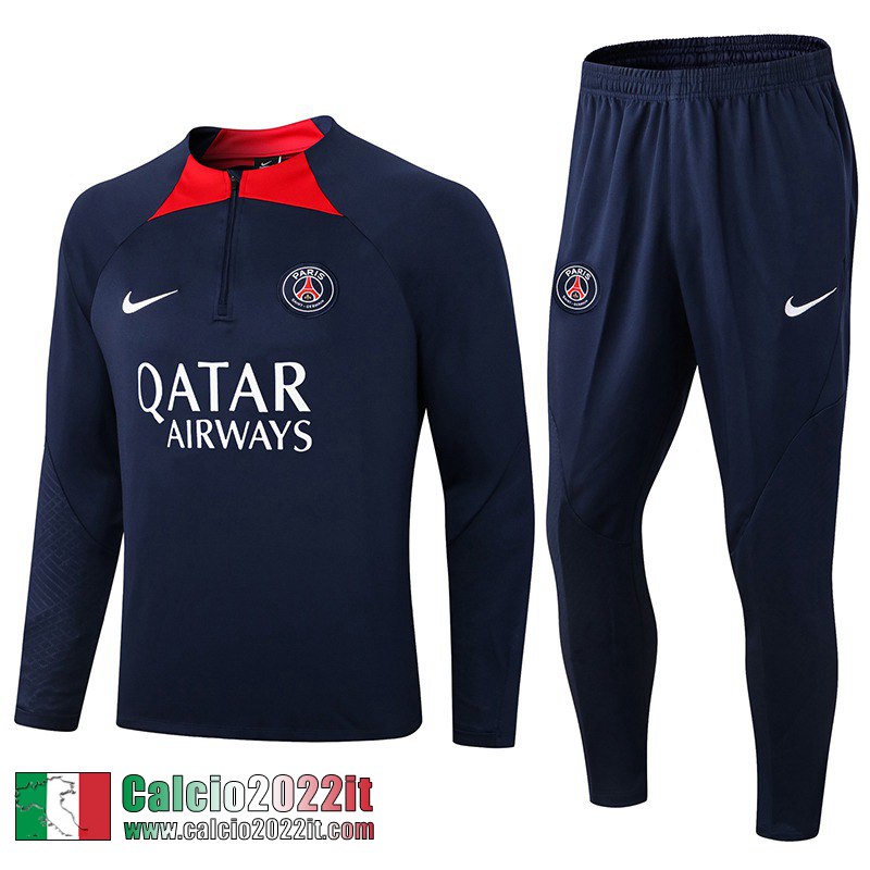 PSG Paris Tute Calcio blu Uomo 2022 2023 TG467