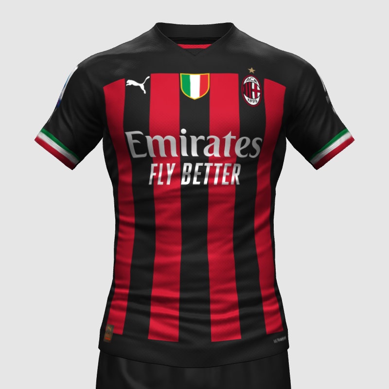 AC Milan Maglia Calcio Prima 2022 2023