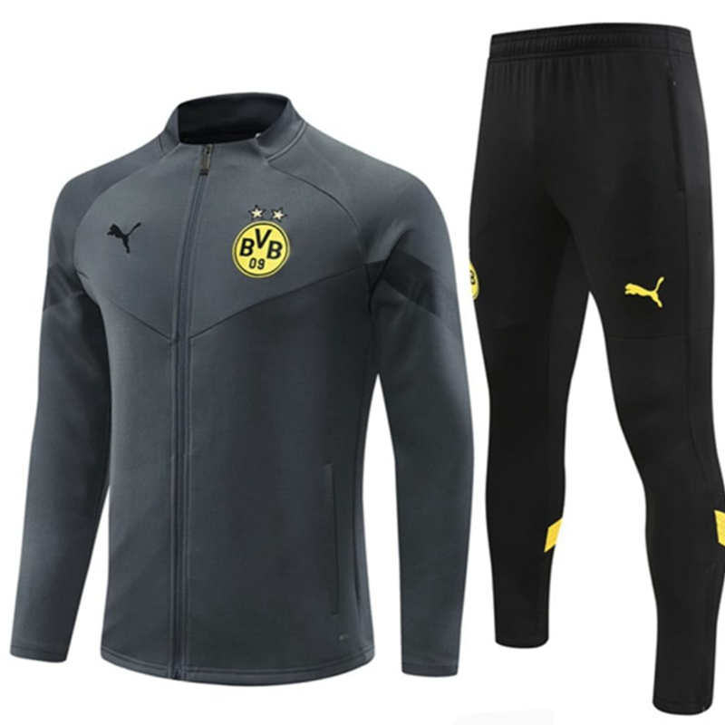 Dortmund Full Zip Giacca grigio Uomo 2022 2023 JKB001