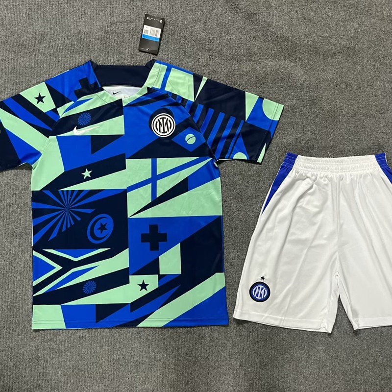 Tute Calcio T Shirt Inter Milan Uomo 2022 2023 TGB19