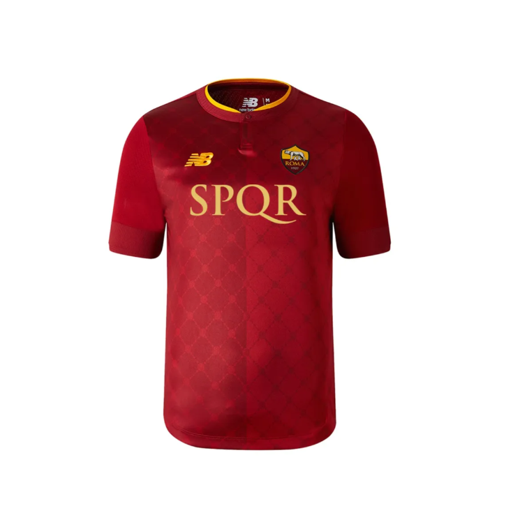 AS Roma SPQR Maglia Calcio Prima Uomo 2022 2023