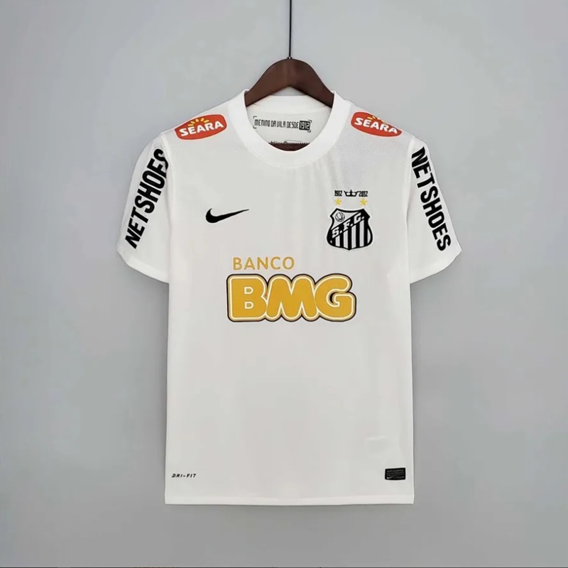 Santos Retro Maglia Calcio Prima Uomo 2011-12