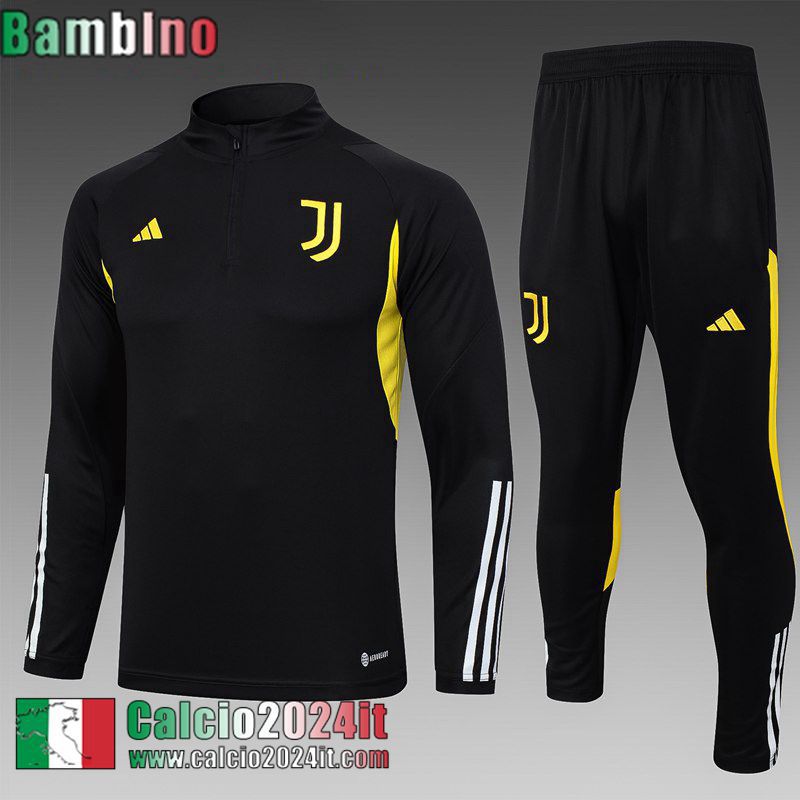 Juventus Tute Calcio nero Bambino 2023 2024 C31