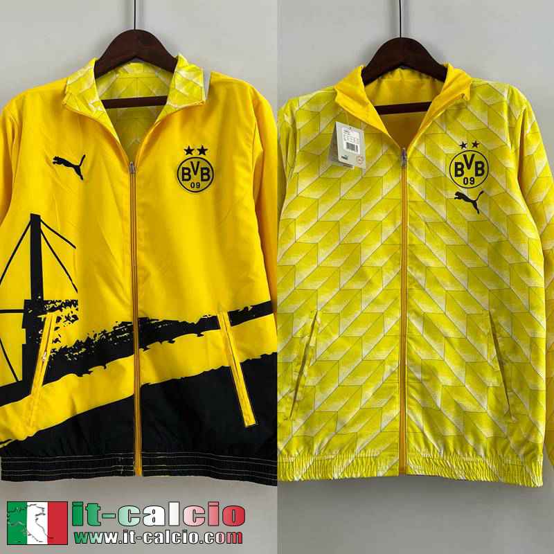 Dortmund Giacca A Vento Reversible GIALLO Uomo 2023 2024 D127