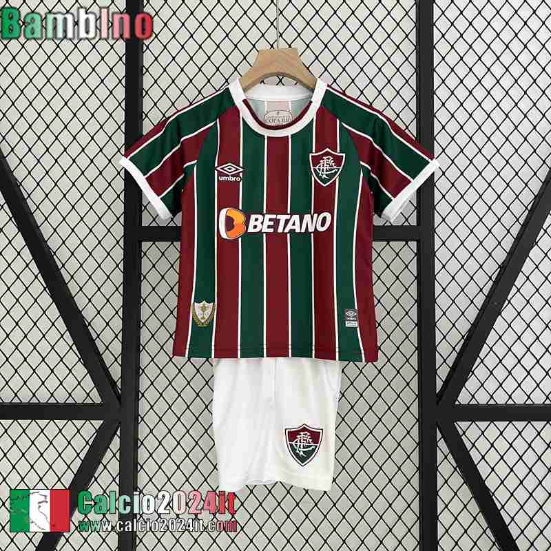 Fluminense Maglia Calcio Prima Bambini 2023 2024
