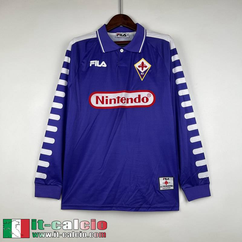 Fiorentina Retro Maglia Calcio Prima Uomo 1998 FG325