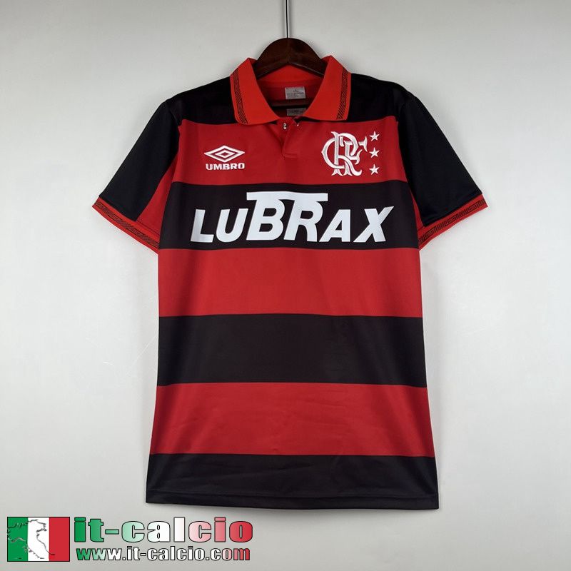 Flamengo Retro Maglia Calcio Prima Uomo 1990 FG342