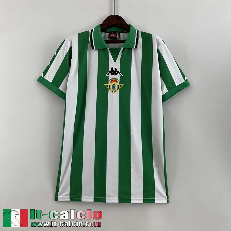 Real Betis Retro Maglia Calcio Prima Uomo 93-94 FG345