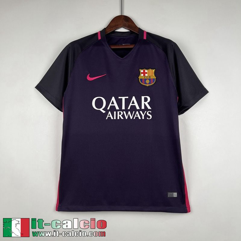 Barcellona Retro Maglia Calcio Seconda Uomo 16-17 FG353