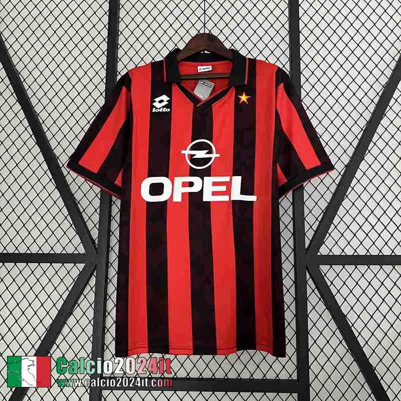 AC Milan Retro Maglia Calcio Prima Uomo 88-89 FG361