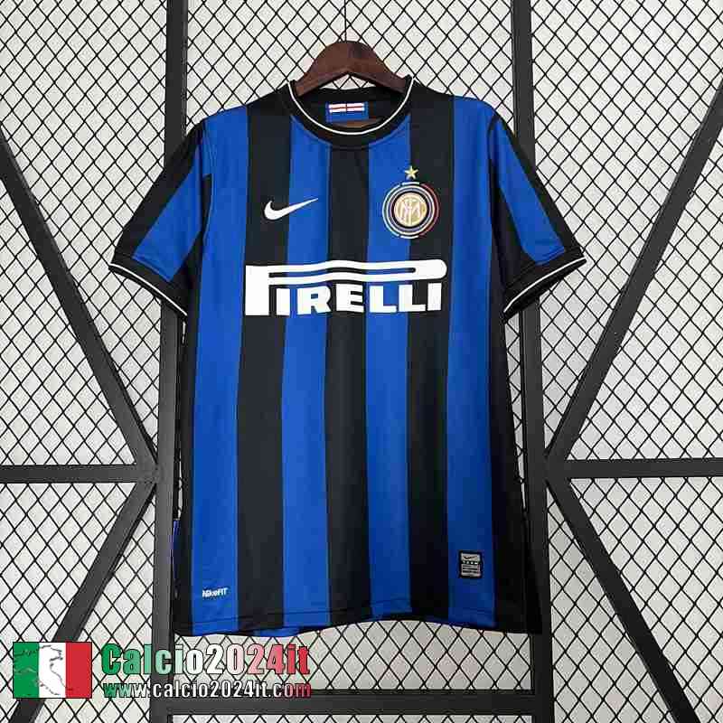 Inter Milan Retro Maglia Calcio Prima Uomo 09-10 FG378