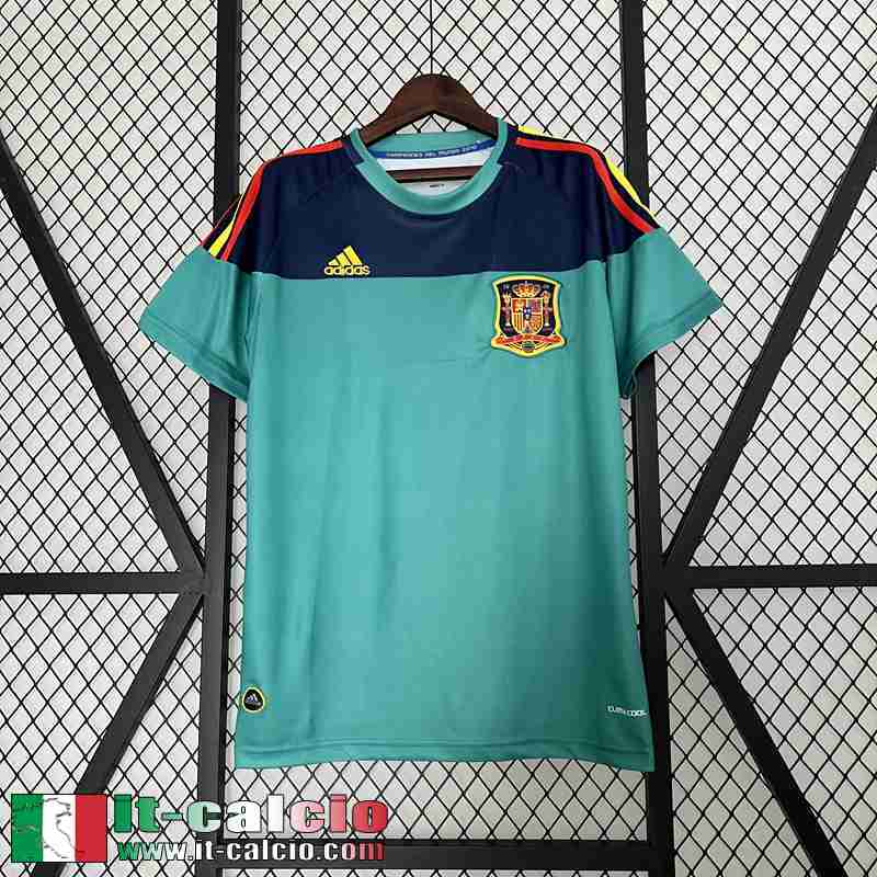 Spagna Retro Maglia Calcio Portieri Uomo 2010 FG381