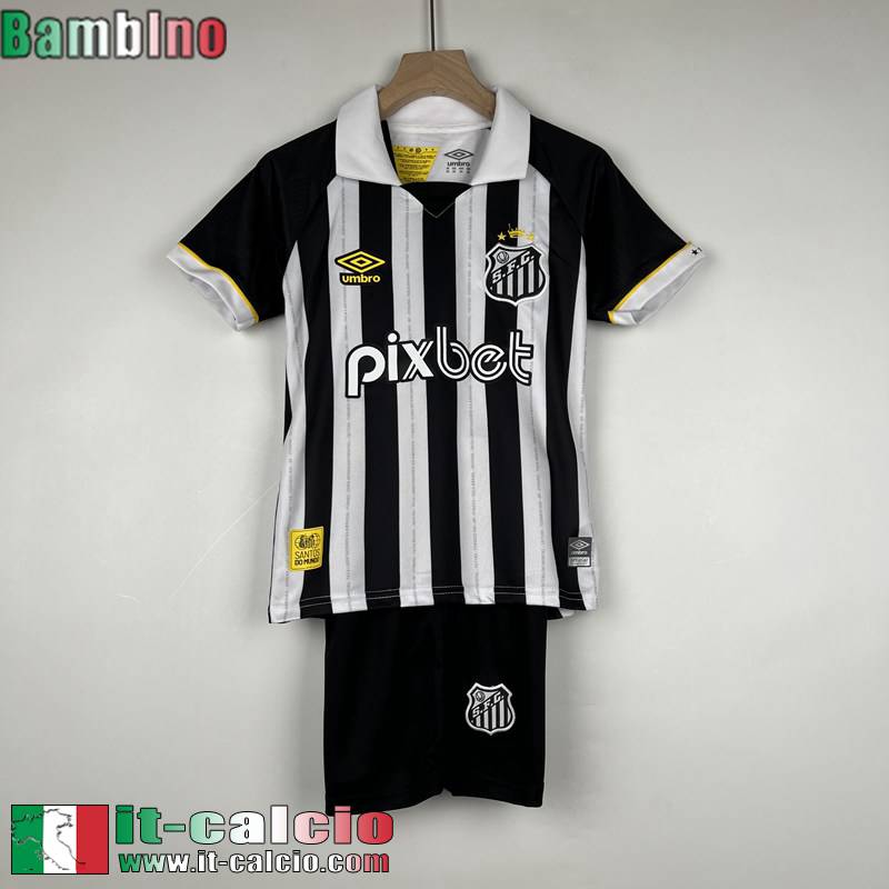 Santos Maglia Calcio Seconda Bambini 2023 2024