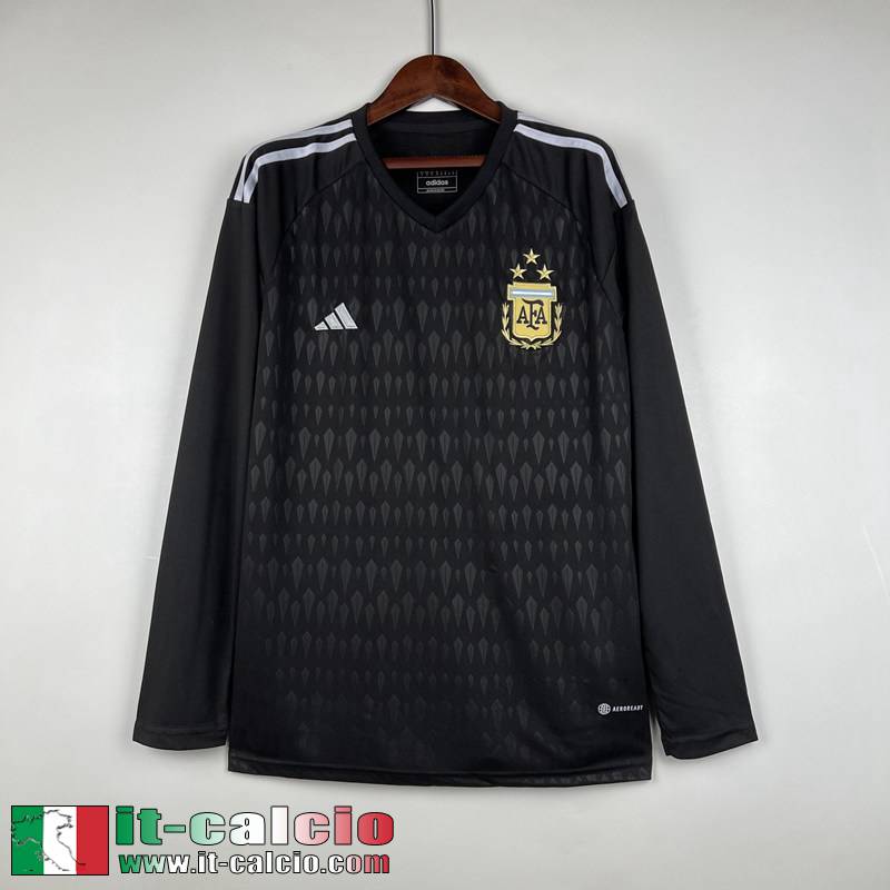 Argentina Maglia Calcio Portieri Uomo Manga Larga 2023 TBB167