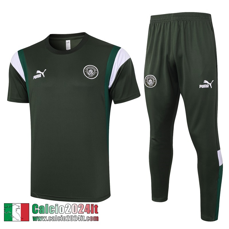 Manchester City Tute Calcio T Shirt Uomo 2023 2024 A172