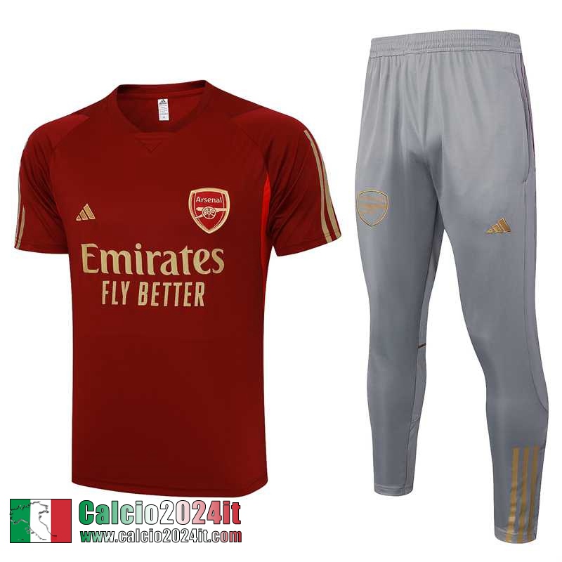 Arsenal Tute Calcio T Shirt Uomo 2023 2024 A173