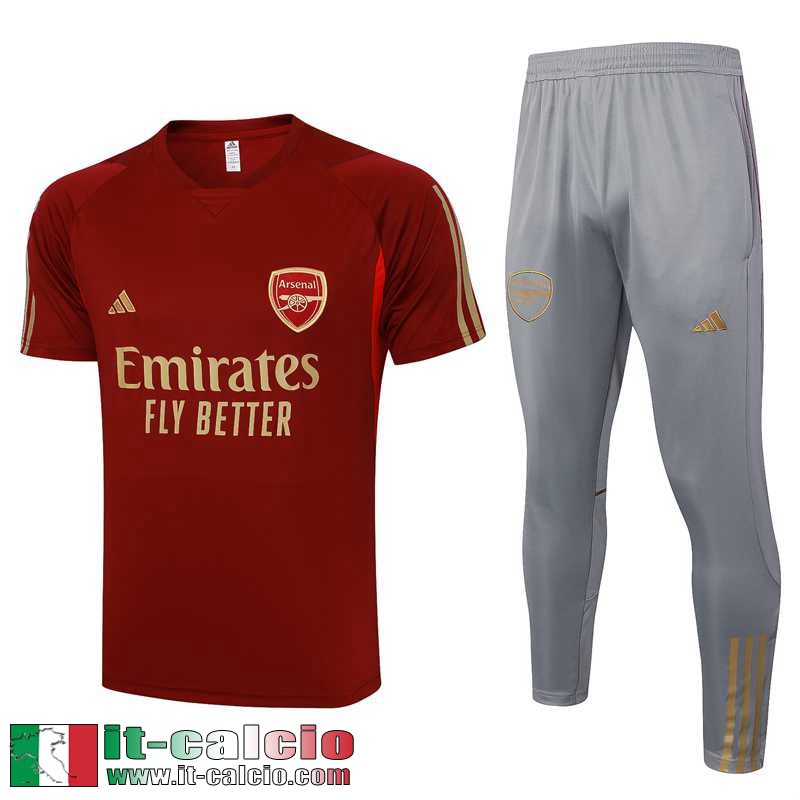 Arsenal Tute Calcio T Shirt Uomo 2023 2024 A173