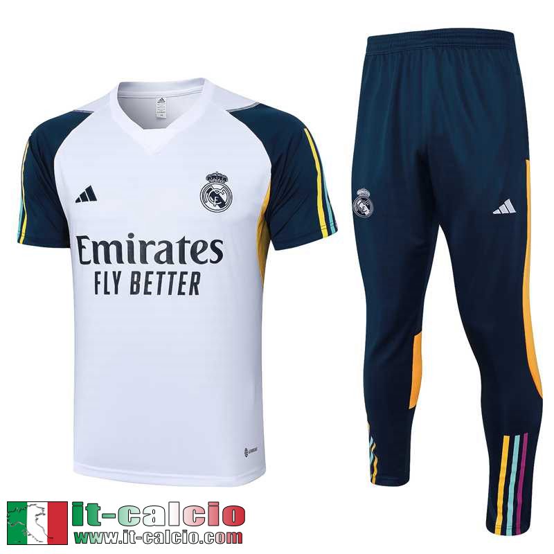 Real Madrid Tute Calcio T Shirt Uomo 2023 2024 A177