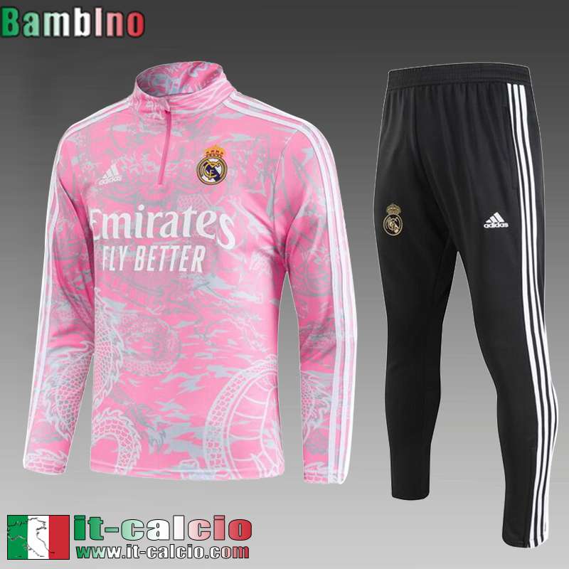 Real Madrid Tute Calcio + PANTALONI Bambini 2023 2024 C71