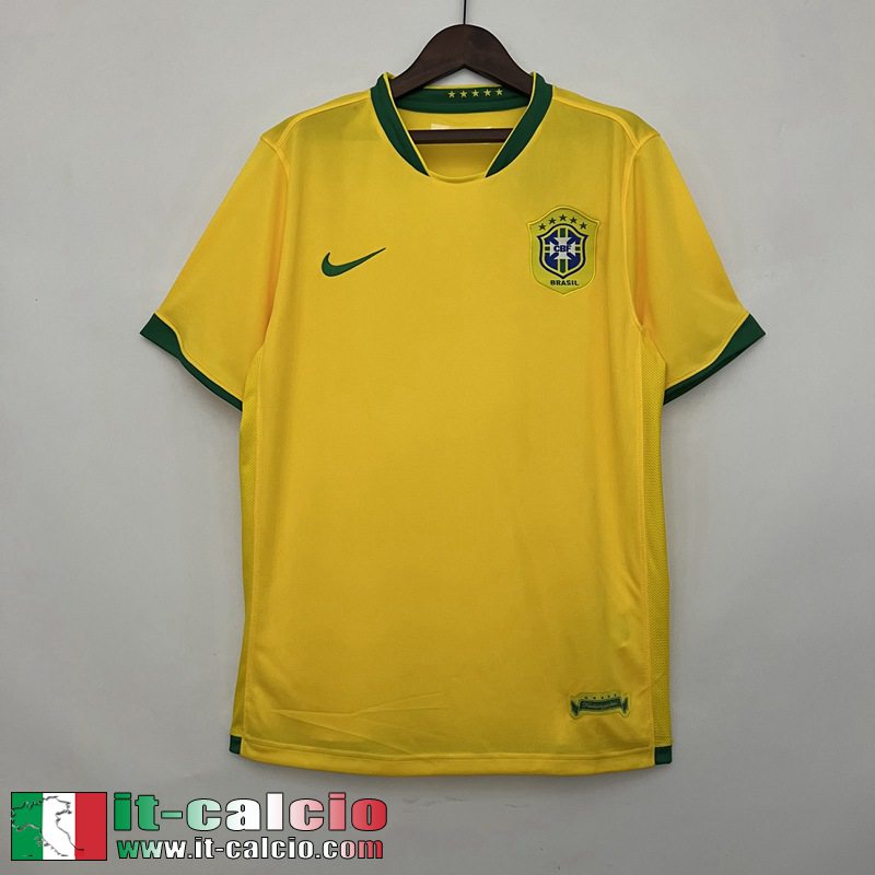 Brasile Retro Maglia Calcio Prima Uomo 2006 FG232