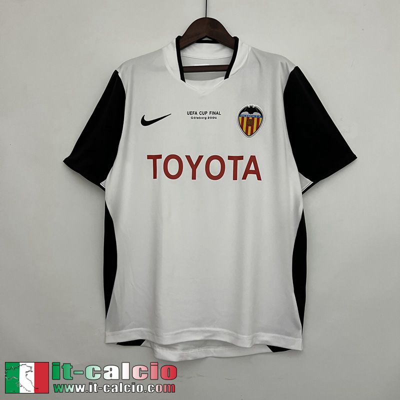 Valencia Retro Maglia Calcio Prima Uomo 03/04 FG239