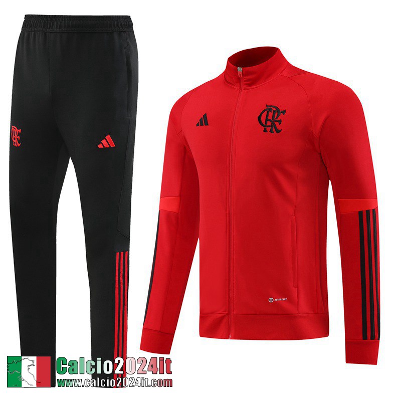 Flamengo Full-Zip Giacca rosso Uomo 2022 2023 JK680