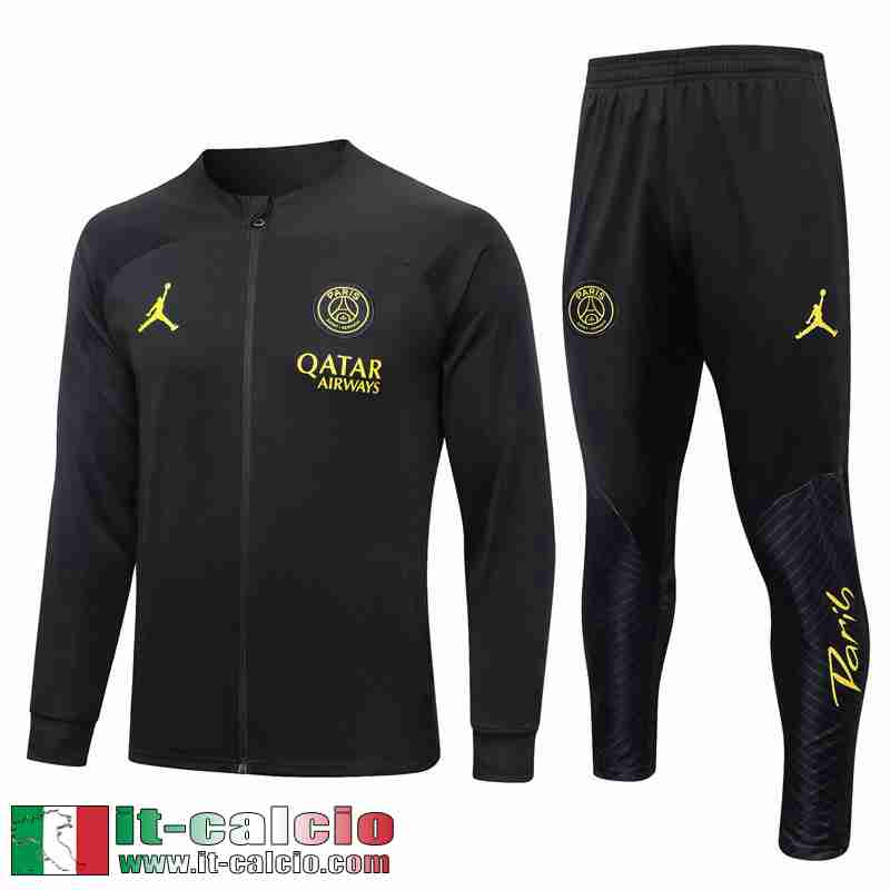 PSG Full-Zip Giacca nero Uomo 2023 2024 JK702