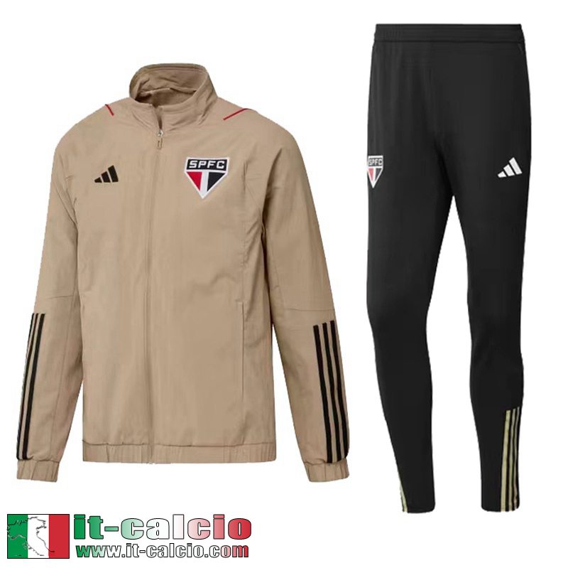 Sao Paulo Full-Zip Giacca Cachi Uomo 2023 2024 JK710