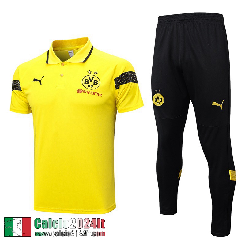Borussia Dortmund Polo Shirts GIALLO Uomo 2023 2024 PL637