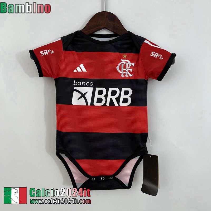 Flamengo Maglia Calcio Prima Baby 2023 2024 MK11