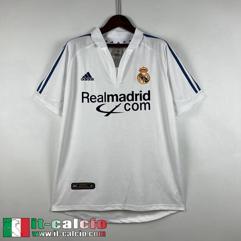 Real Madrid Retro Maglia Calcio Prima Uomo 01 02 FG265