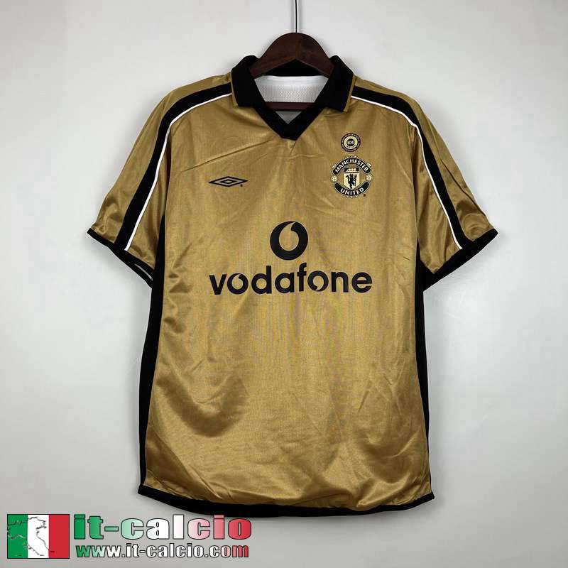 Manchester United Retro Maglia Calcio Uomo 100th Anniversary FG269