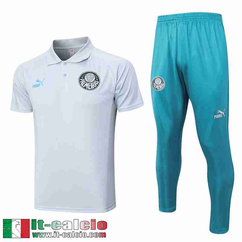 Palmeiras Polo Shirts Bianco Uomo 2023 2024 PL666