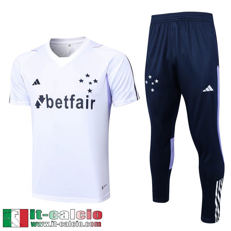 Cruzeiro Polo Shirts Bianco Uomo 2023 2024 PL668