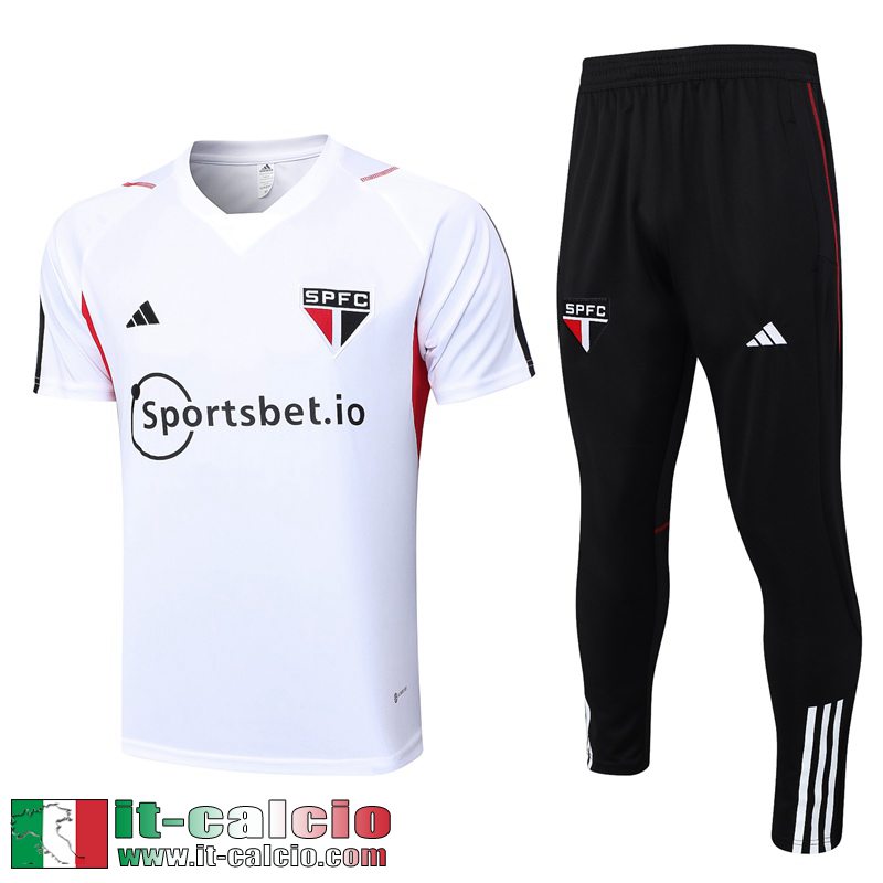 Sao Paulo Polo Shirts Bianco Uomo 2023 2024 PL669