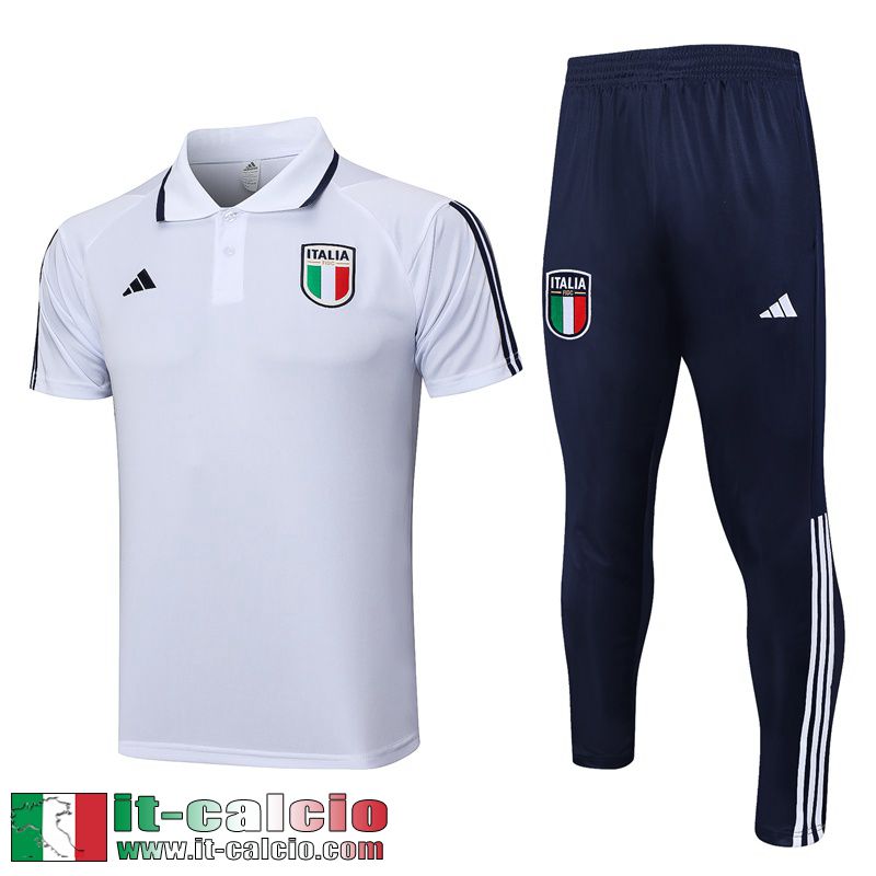 Italia Polo Shirts Bianco Uomo 2023 2024 PL681