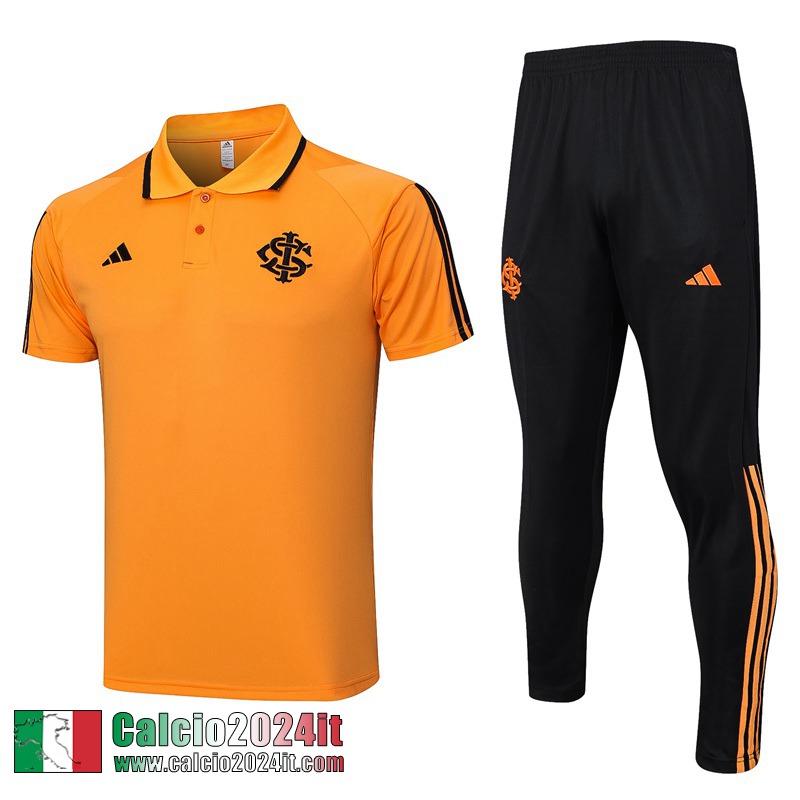 Club Internacional Polo Shirts arancia Uomo 2023 2024 PL683