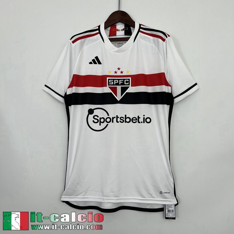 Sao Paulo Maglia Calcio Prima Uomo 2023 2024